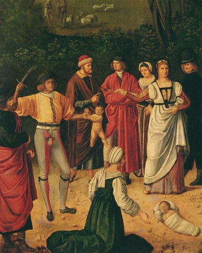 Le Jugement de Salomon, 1505 - Giorgione da Castelfranco